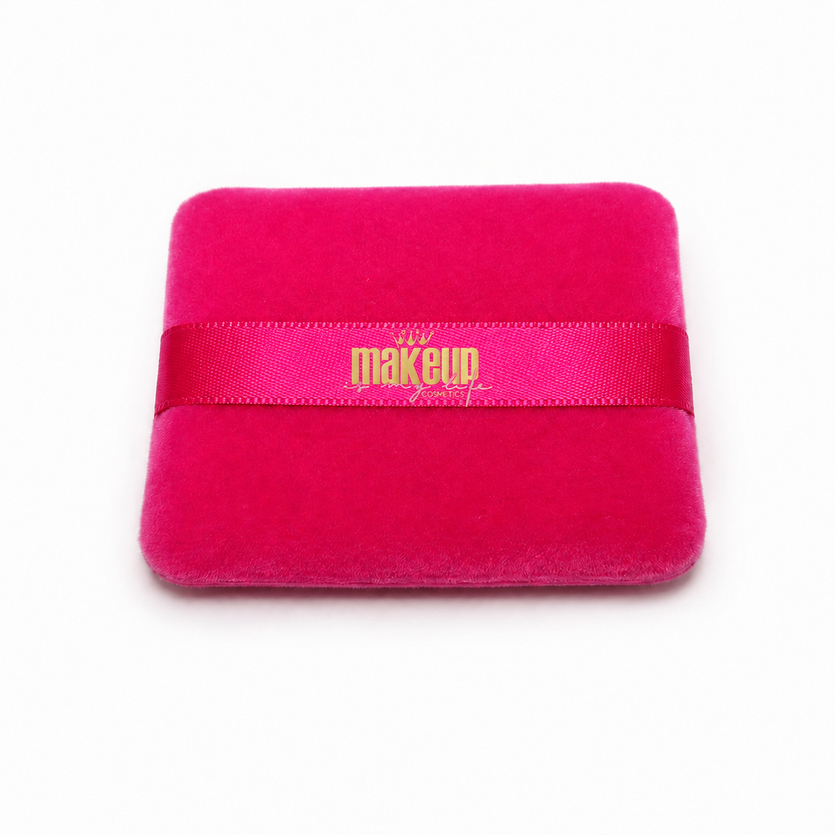 Pink Velvet Powder Puff