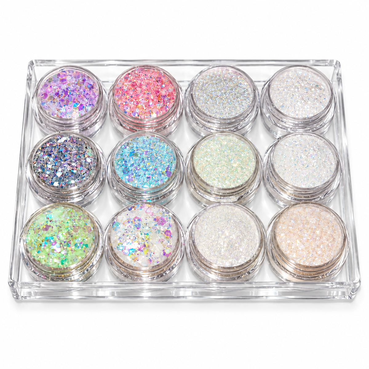 Sweet like sugar glitter/ pigment palette