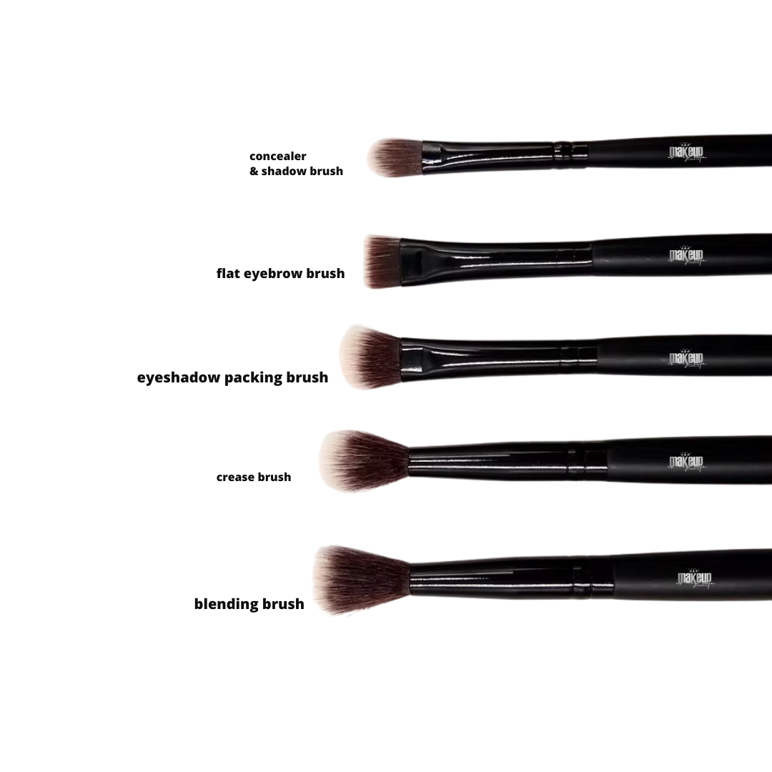 Eye candy 5 piece brush set
