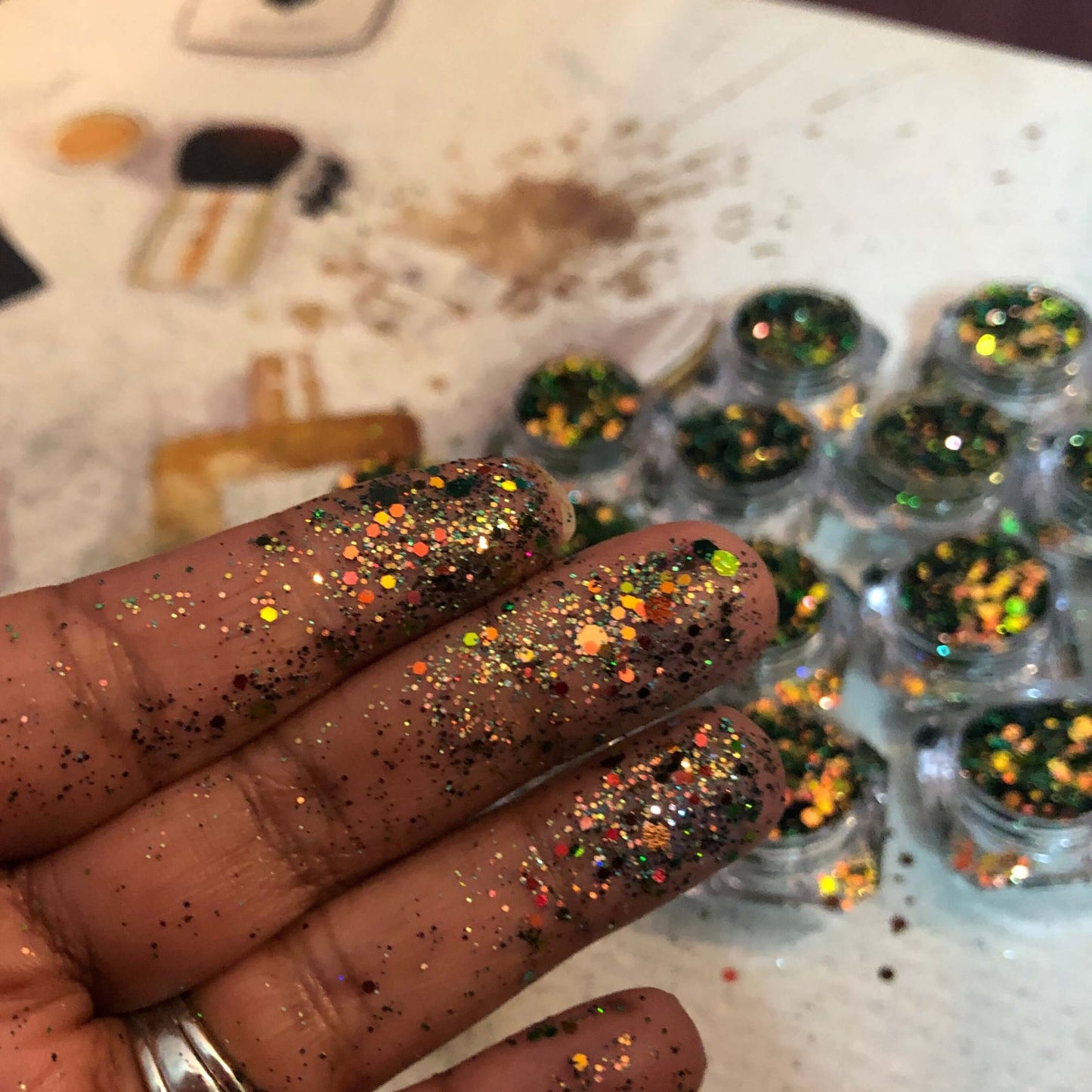 Snakebite Chameleon Chunky Glitter