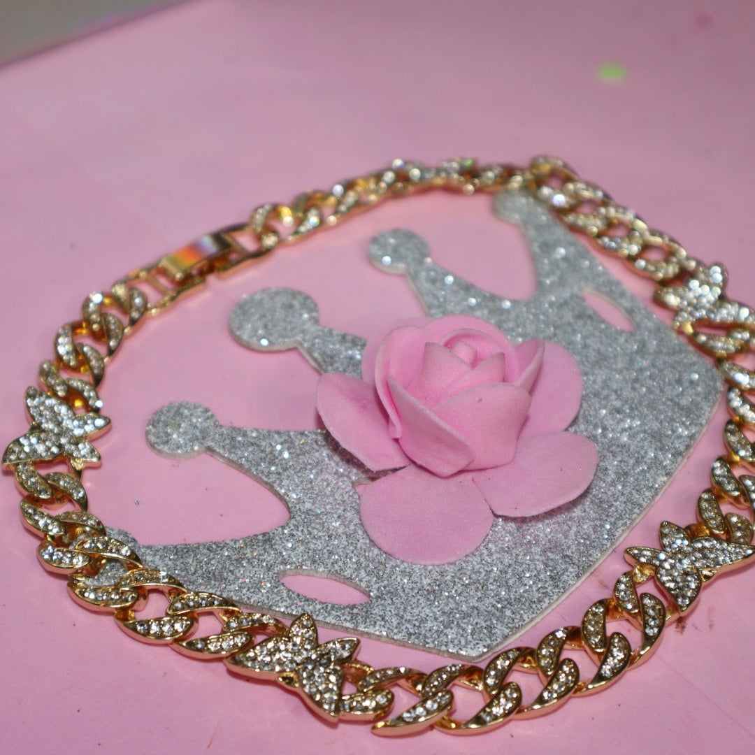 BUTTERFLY CHOKER NECKLACE