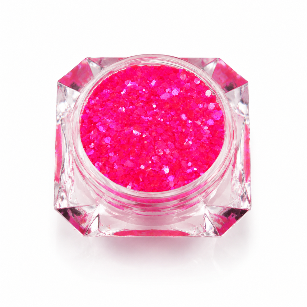 Neon-Pink Passion Cosmetic Glitter