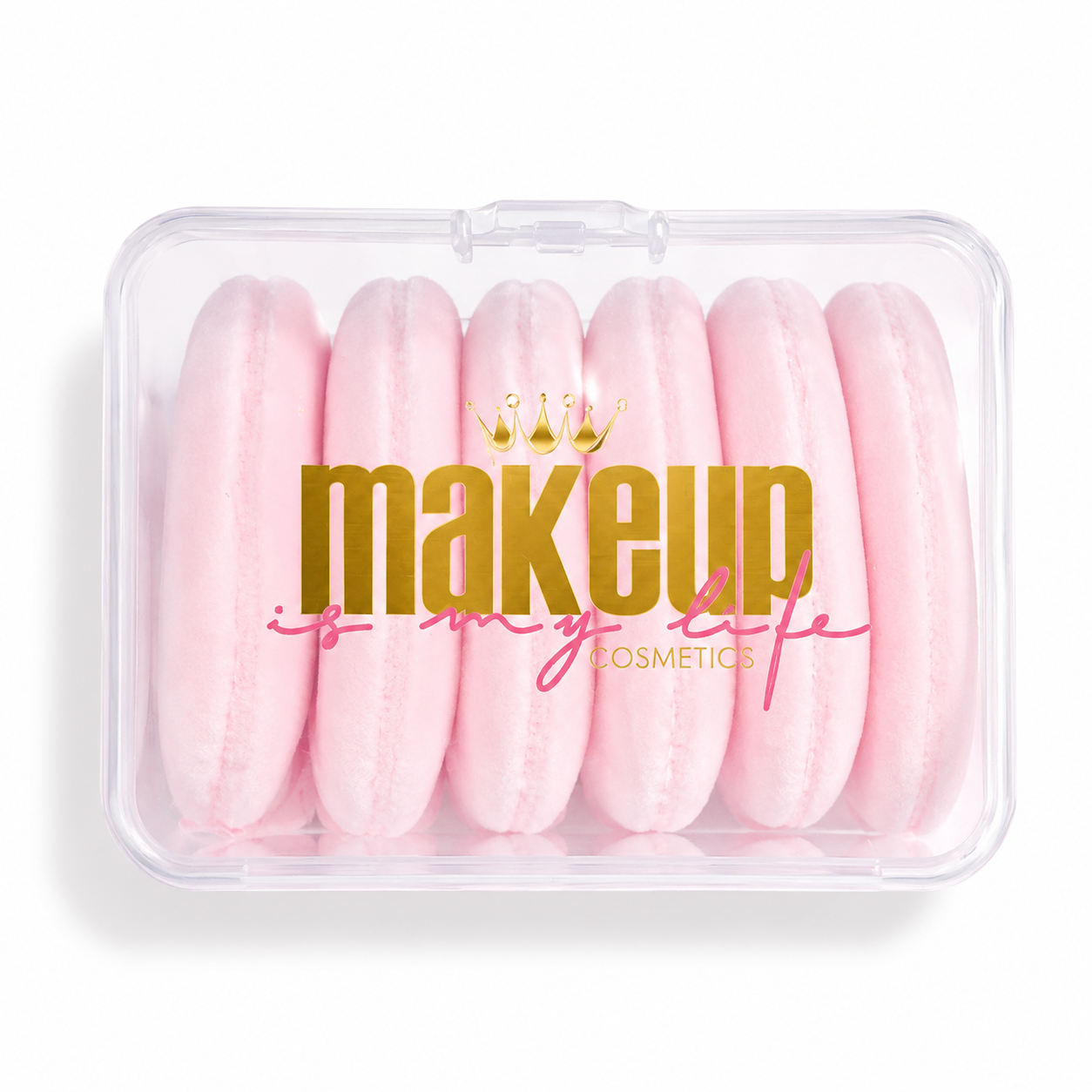Pink Setting Puff Set 6