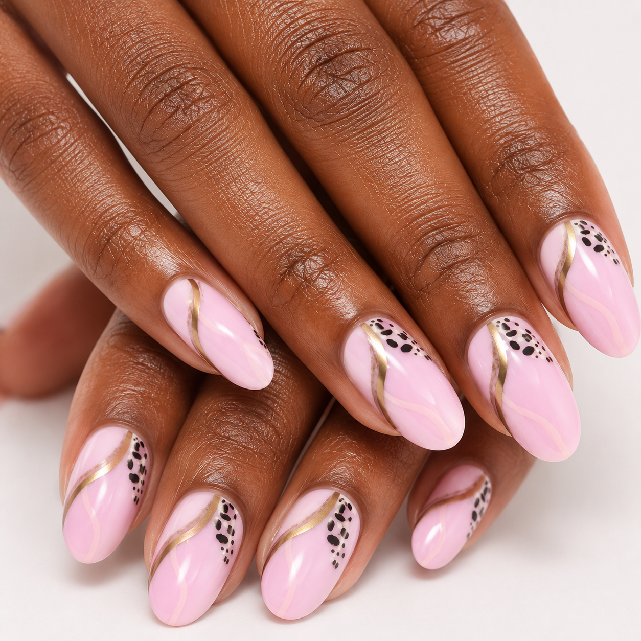 Zebra Print Press On Nails