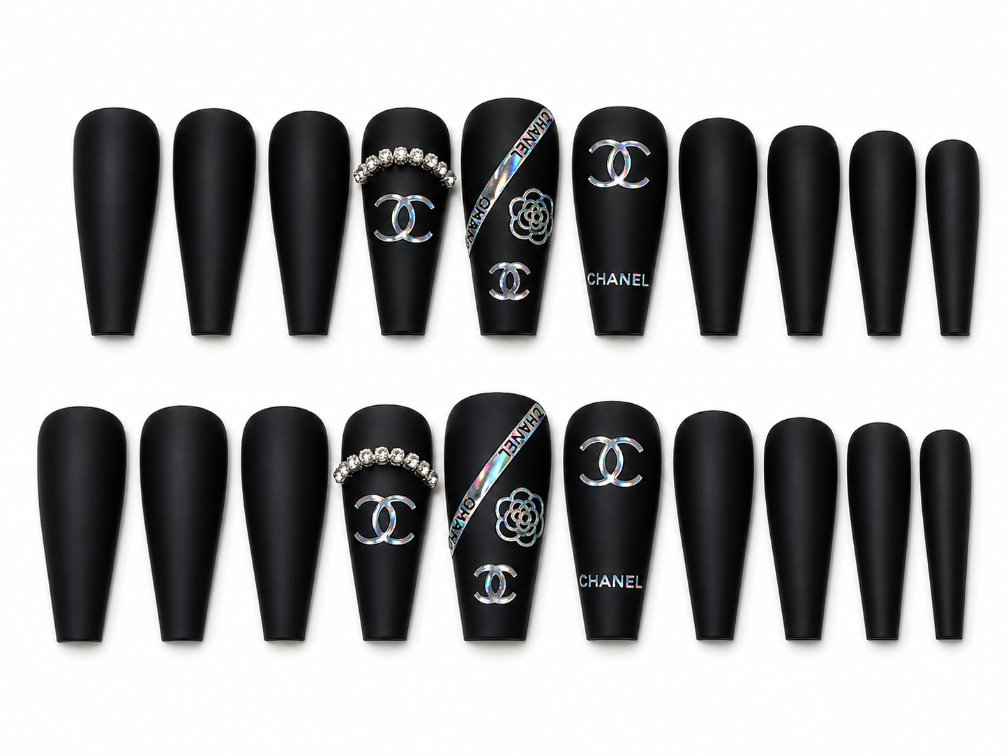 Chanel Press Ons