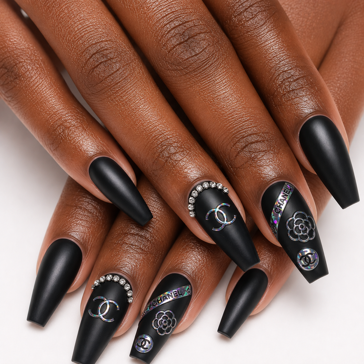 Chanel Press Ons