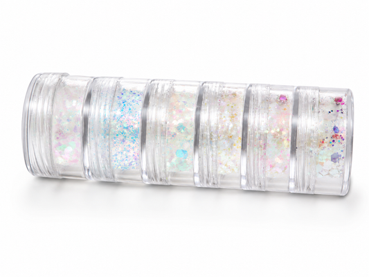Iridescent Glitter Stacker