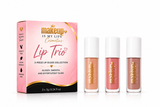Lipgloss Trio Nudes Only