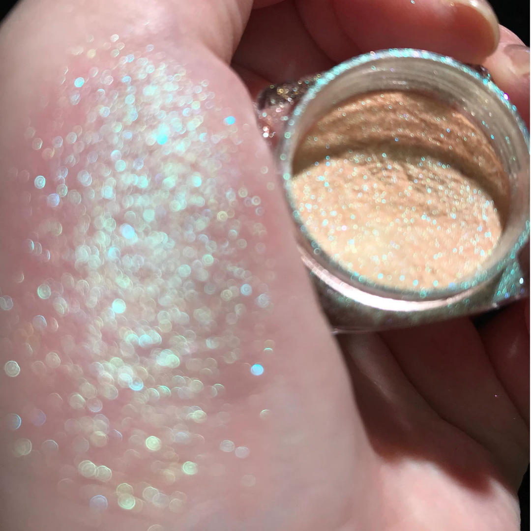 Minty irridescent Loose Glitter Pigment