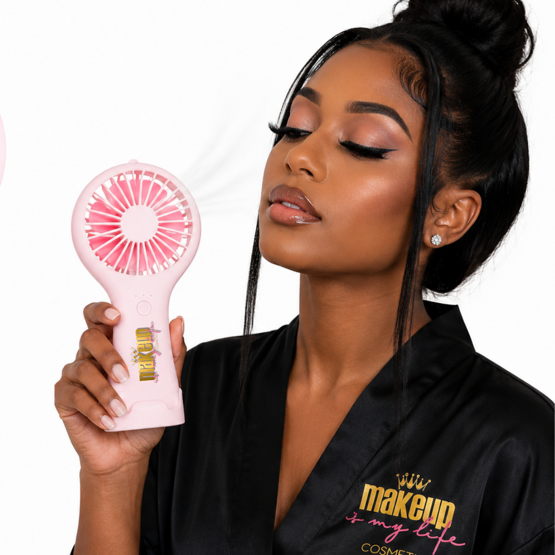 Makeup Is My Life Cosmetics Handheld Beauty Fan
