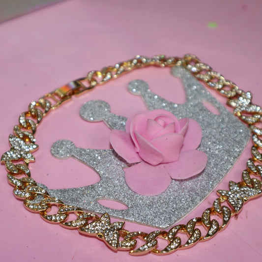 BUTTERFLY CHOKER NECKLACE