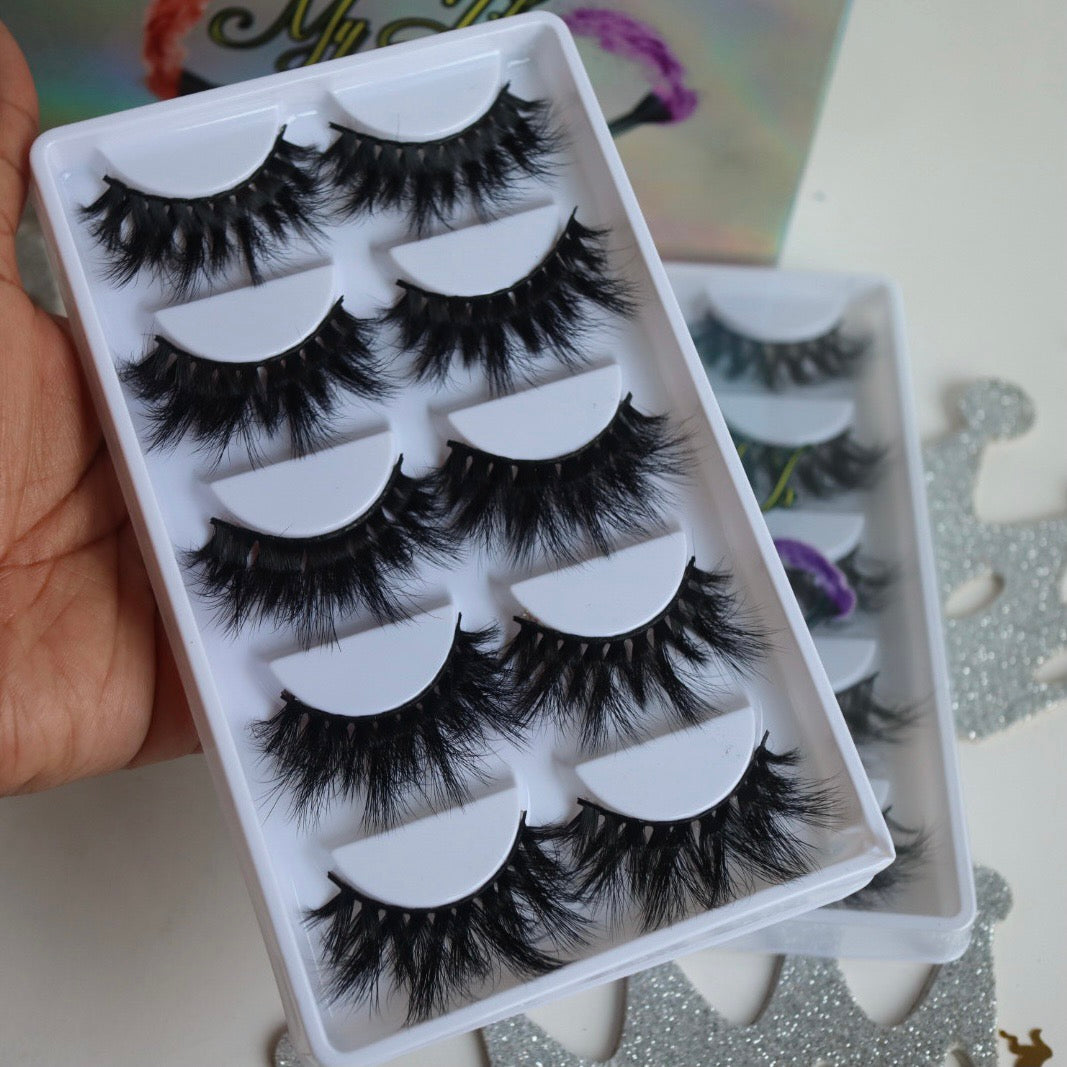 PRINCESS FIVE PACK LASHES (TIANA)