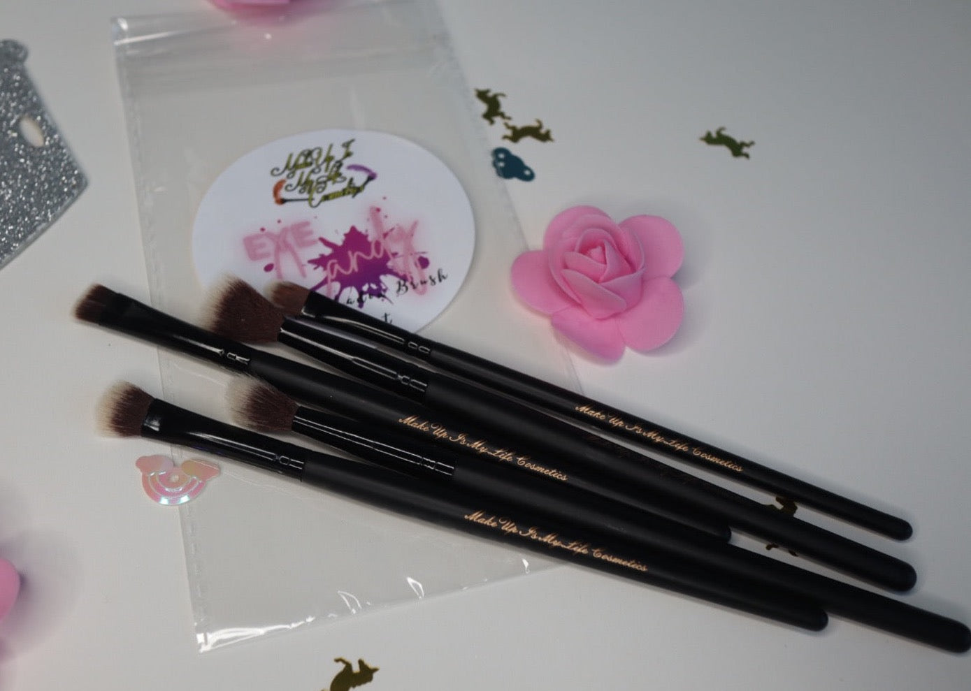 Eye candy 5 piece brush set